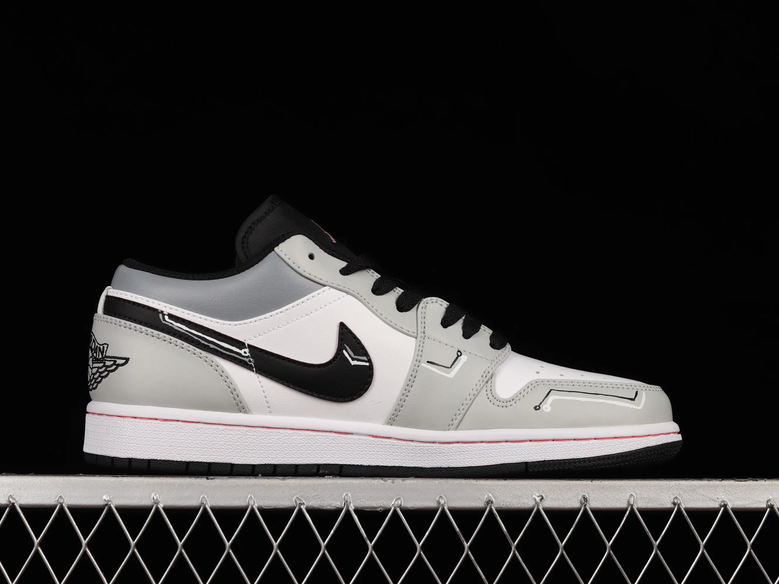 All categories Air Jordan Jordan series basketball shoes Air Jordan 1 Low Air Jordan 1 Low AJ1 Joe 1 customized sports culture basketball shoes 553558-062